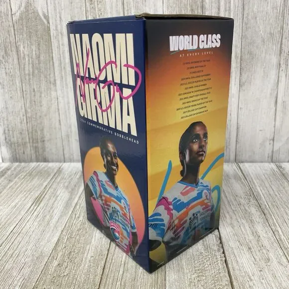 San Diego Wave FC Exclusive NAOMI GIRMA BOBBLEHEAD Soccer USWNT 2024 Game 8/24 - Picture 6 of 13